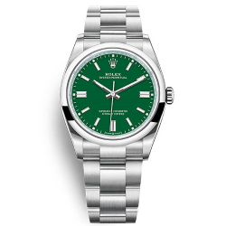 Rolex green dial automatic watch