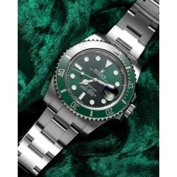Stainless Steel Rolex Submariner Silver Green Dial Swiss Automatic Watch at  Rs 5499/piece in Mumbai