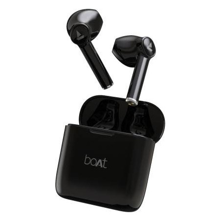 boAt Airdopes 131 Twin Wireless Earbuds Active Black true wireless