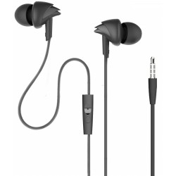 boAt BassHeads 110 In-Ear Headphones with mic Black