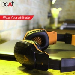 boAt Rockerz 518 Wireless Headphone Molten Orange