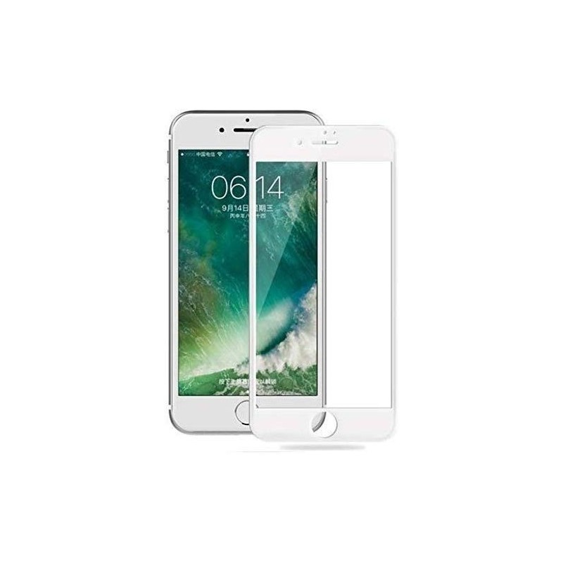 Iphone6s/Iphone6 (White) Edge to Edge Premium 11D Tempered Glass Screen Protector for Iphone