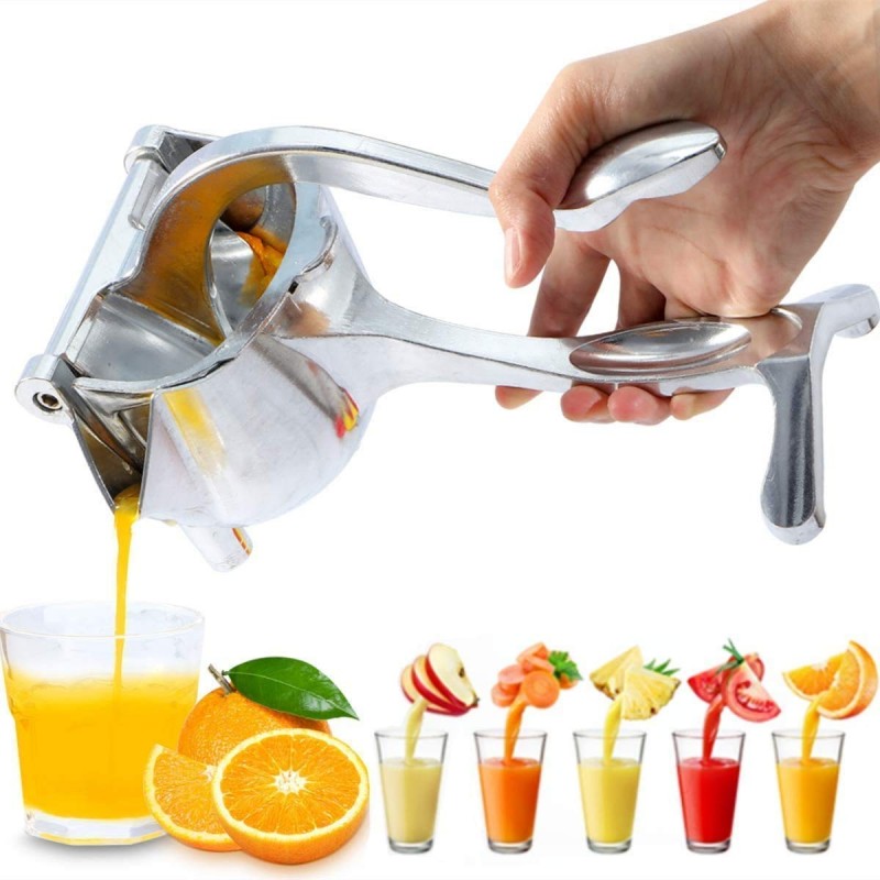 Aluminium Steel Manual Fruit Juicer Hand juicer, Instant Vegetable And Lemon Squeezer Hand Press Juice Machine For Home