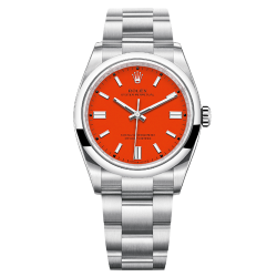 Rolex Oyster Perpetual  Red Dial 527