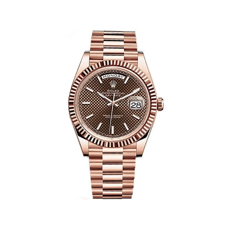 Rolex Oyster Perpetual  Day-Date Brown Dial