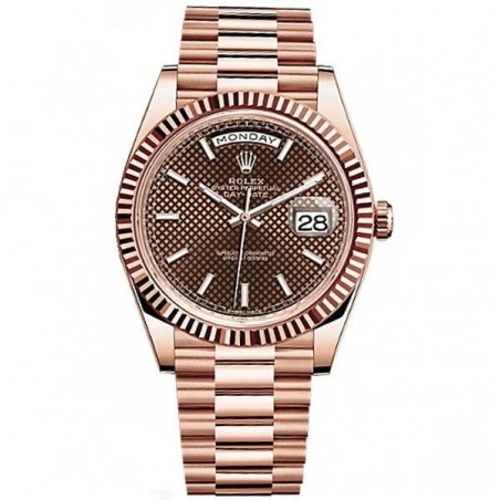Rolex Oyster Perpetual  Day-Date Brown Dial