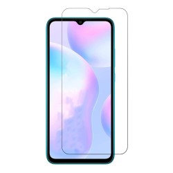 vexclusive®Tempered Glass Screen Protector Compatible for Redmi 9/9 Power / 9 Prime / 9A Full Screen Coverage (except edges)
