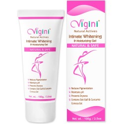 Vigini 100% Natural Actives Vaginal V Lightening Whitening Tightening Moisturizer Intimate Feminine Hygiene Deodorant Gel Wash