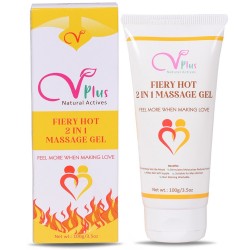 Vigini Natural Actives Fiery Hot Aromatherapy Sexual Lube Lubricating Lubrication Lubricant Men Long Time Water Based Gel jelly