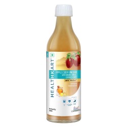 Healthkart Apple Cider Vinegar With Mother 0.5 L Ginger Garlic Lemon & Honey