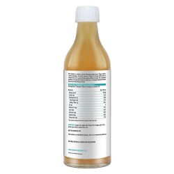 Healthkart Apple Cider Vinegar With Mother 0.5 L Ginger Garlic Lemon & Honey