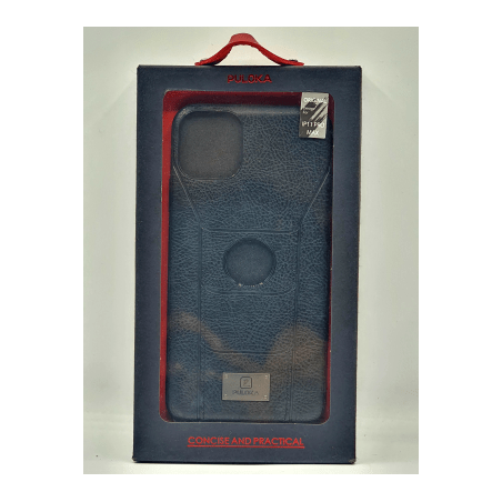 PULOKA Premium Matte Leather Case for  Iphone 11 pro Max black