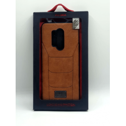 PULOKA Premium Matte Leather  Case for One plus 8pro brown