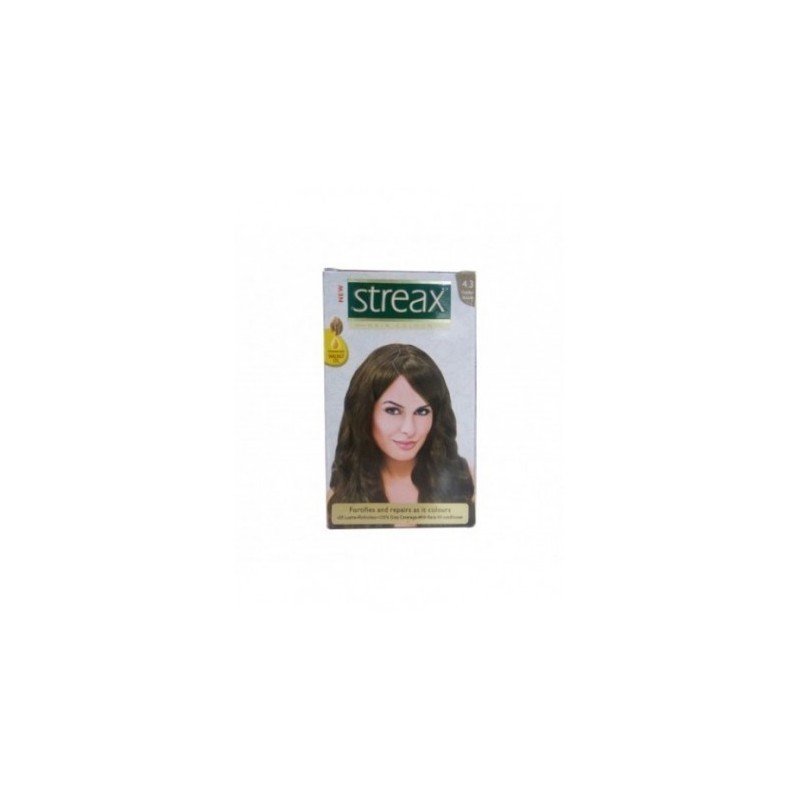 Streax Tender Loving Soft Gel Hair Colour Dark Brown Buy box of 1 Kit at  best price in India  1mg