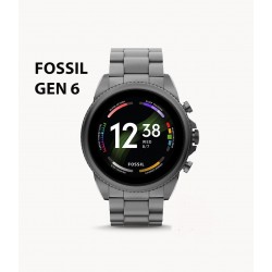 Fossil Gen 6 Smartwatch Smoke Stainless Steel - FTW4059