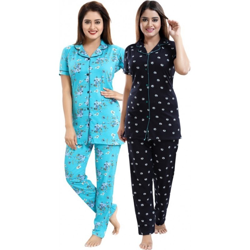 SHOPmOZO Unisex Pure Cotton Checkered Night Suit for Boys and Girls Pyjama  Top Sleep Suit Combo Set (SM-00321UNISEXSWSS Black) - ShopMozo