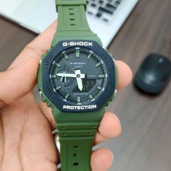G Shock  GA-2110ET-2A Green Mens Watch