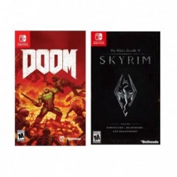 Doom + skyrim 2 games combo...