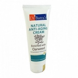 Dr battra's natural anti-aging cream enriched with oarweed all skin types 100gm