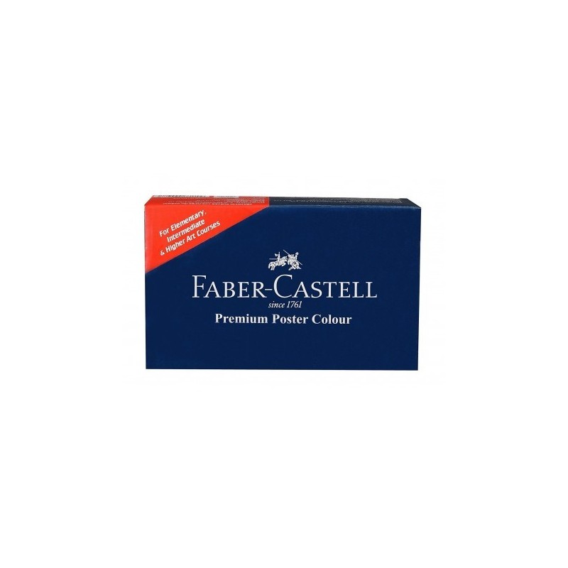 Faber-castell premium poster color - pack of 15 (assorted)