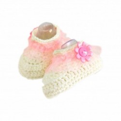 Magic needles handmade knit crochet baby booties uggs crib shoes newborn socks soft sole prewalker ankle boots mn004194