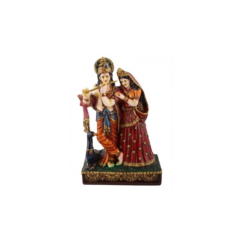 Buy Radha Krishna Statue Marble Dust, Radha Krishna Idol, Goddess Radha  Lord Krishna Hindu Divine Couple, Radhe Krishna Figurine, Marriage Gift  Online in India - Etsy