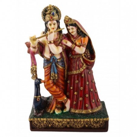 Amazon.com: G Looks Lord Radha Krishna Marble Idol Krishan Statue God Bal  Gopal Décor Spiritual Puja Vastu Showpiece Figurine - Religious Murti Pooja  Gift Item-8 Inch (White Gold) : Home & Kitchen