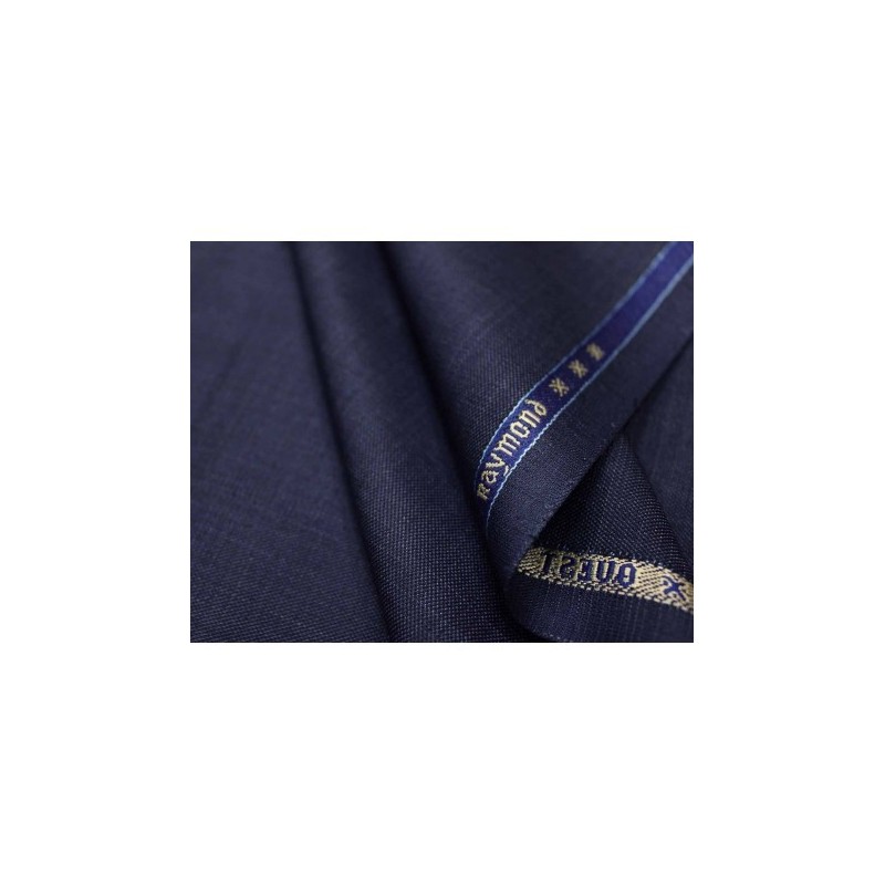 Raymond dark blue trouser fabric for men